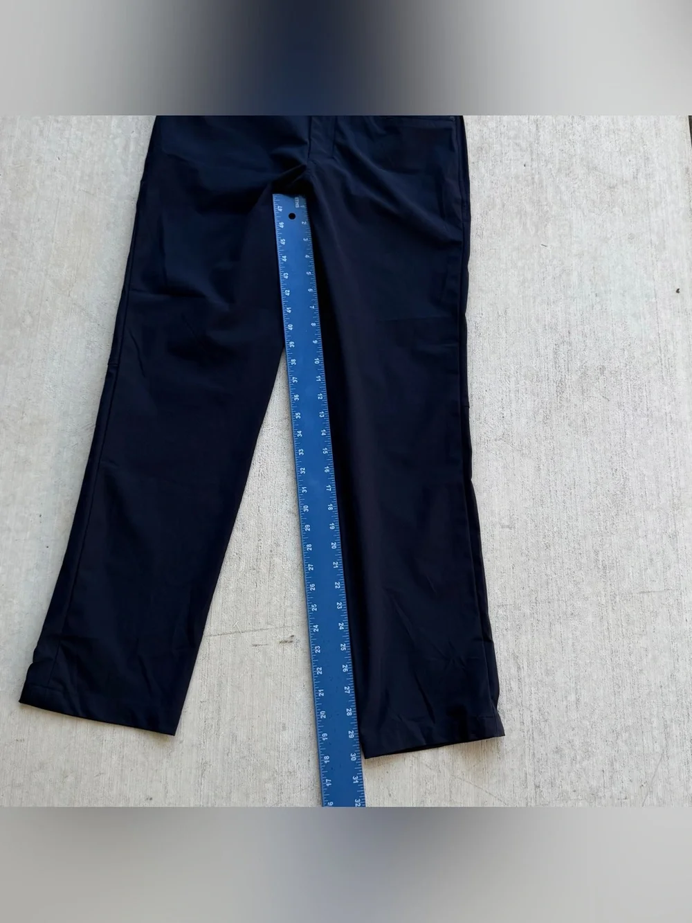 Lululemon ABC Straight Fit 5 Pocket Pants Men Size 30 Stretch Active Navy